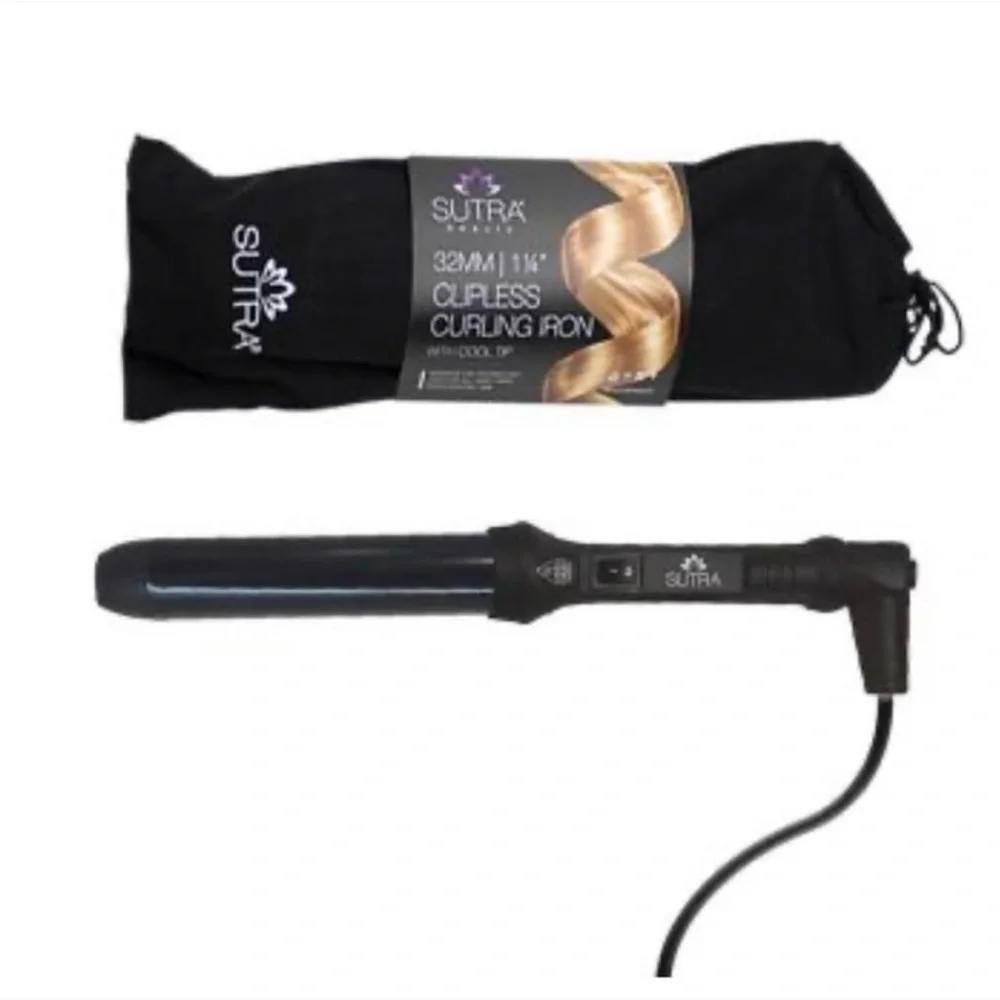 Sutra beauty | Clipless Curling Iron | 32 mm 1 1/4”Cool Tip New